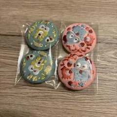 【限定価格】バンダイ サンリオ 刺繍缶バッチ