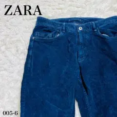 ZARA MAN コーデュロイパンツ ライトブルー L 水色 春夏 きれいめ