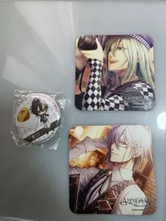 アムネシア　AMNESIA　コースター　缶バッチ　ウキョウ　イッキ　シン