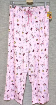 新品　L-LL　クレヨンしんちゃん マカオとジョマ ルームパンツのサムネイル