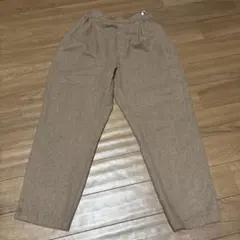 SM2 サマンサモスモス　ボトムス　ブラウン タック入り カジュアルパンツ