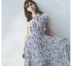 スナイデル　snidel フラワープリント　花柄　ワンピース