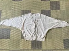 earth ベージュ ニットカーディガン