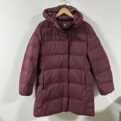 美品 ユニクロ レディース ダウンジャケット シームレスダウンショートコート