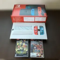 Nintendo Switch任天堂HAC-001＋ゲームソフト2つ