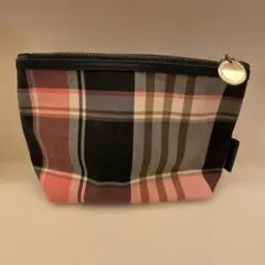 Burberry チェック柄ポーチ