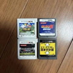 ニンテンドーDS、3DSソフト 4本セット