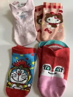 キャラクター柄キッズ靴下5足セット 13～18cm