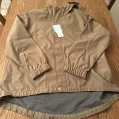 レディース　撥水性 ベージュ マウンテンパーカー M