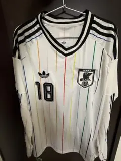ぴ*こ様 サッカー日本代表 アウェイ ユニフォーム 上田綺世 18 - メルカリ