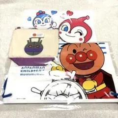 アンパンマンミュージアムコップ袋 巾着だだんだん非売品バッグ