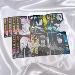 呪術廻戦展 箔押しクリアカード 女子セット 14枚のサムネイル