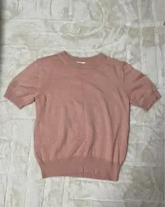 GU✨半袖ニット
