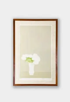 ベルナール・カトラン「床の間 夏」リトグラフ版画 額装 インテリア
