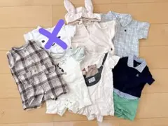 カバーオール　ロンパース　半袖　ギャップ　ポロ　　6枚　まとめ売り