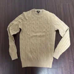 UNIQLO ケーブルニットセーター XS ベージュ
