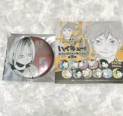 ハイキュー FUNPARK デコレクション缶バッジ 孤爪研磨