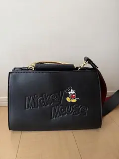 ⭐︎ふぅちゃん様専用⭐︎Mickey Mouse エンボスロゴ ハンドバッグ　GU