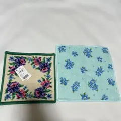 新品FeilerフェイラーLake Alsterレイクアルスターハンカチ2枚