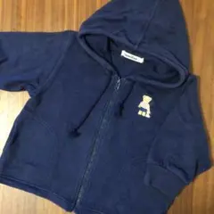 ファミリア トレーナー　パーカー 80 ネイビー　ファミちゃん