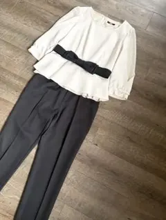 【24時間以内発送】ペプラムトップス　パンツ　スカート　セットアップ