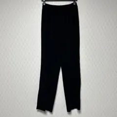 ZARA ブラック ストレートスラックスパンツ XS