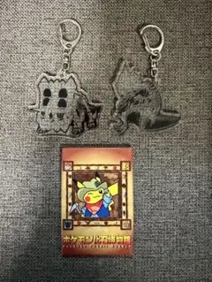 【ポケモン化石博物館】会場限定 グッズ アクリルキーホルダー 2点＋マグネット