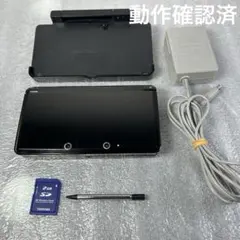 【動作品】ニンテンドー3DS 本体コスモブラック 充電器セット