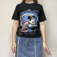 90s Disney Mickey Guam biker T.のサムネイル