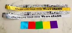 嵐 We are ARASHI 【銀テープ フル2本＋紙吹雪5色】セット