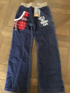 新品☆eaB  スウェット風　パンツ　130cm