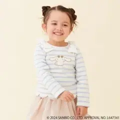 【専用】プティマイン 【サンリオキャラクターズ】アップリケスカラップ長T