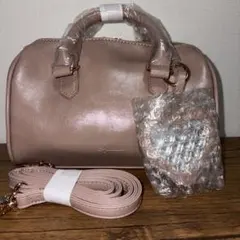 Heather 2way ショルダーバッグ ピンク