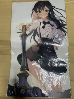 プレイマット ブルーアーカイブ 角楯カリン バニーガール 水着 ラバー