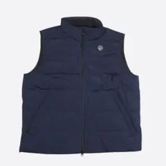 ★新品★アバクロンビー&フィッチ★ダウンベスト (Navy/XL)