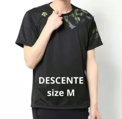 デサント Mサイズ 半袖機能Tシャツ 速乾 バレーボール スポーツ 黒