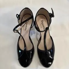 【試し履きのみ】Repetto ブラック ハイヒール パンプス