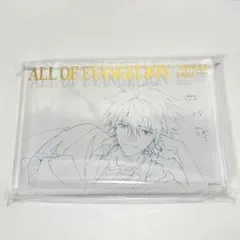 エヴァンゲリオン　30周年記念展　箔押しアクリルブロック　渚カヲル