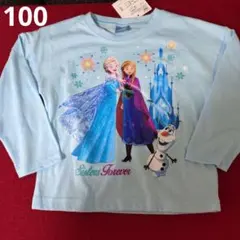 アナと雪の女王 長袖 Tシャツ 100 新品
