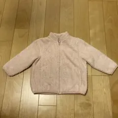 ユニクロフリース ピンク 90cm
