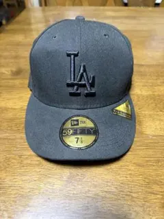 PC 59FIFTY ロサンゼルス・ドジャース ブラック × ブラック　56.8
