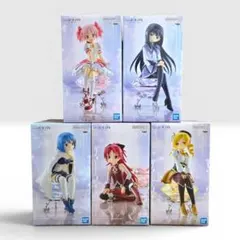 まどマギ まどか ほむら マミ 杏子 さやか フィギュア セット - メルカリ