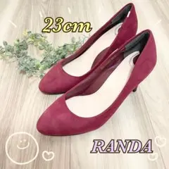 【人気カラー】ランダ パンプス ハイヒール 春夏秋冬 ヒール スエード