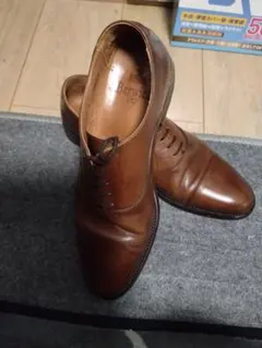 美品　Berwick 1707 ストレートチップ ブラウンのサムネイル