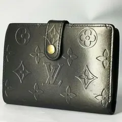 【希少】ルイヴィトン　モノグラム マット　 ヴィエノワ　二つ折り　がま口
