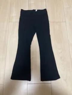 【美品】ZARA kids リブフレアパンツ　レギンス　104cm