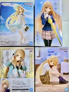 お隣の天使様 椎名真昼 フィギュア 5体セット - メルカリ
