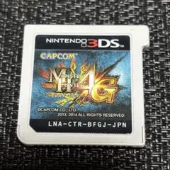 【5】Nintendo3DS モンスターハンター 4G モンハン ソフト