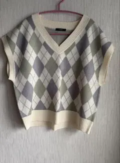 ニットベスト　セーター　レディース　子供服
