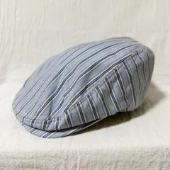 キャスケット ストライプ 帽子 ハンチング 中古 古着 人気 カジュアル